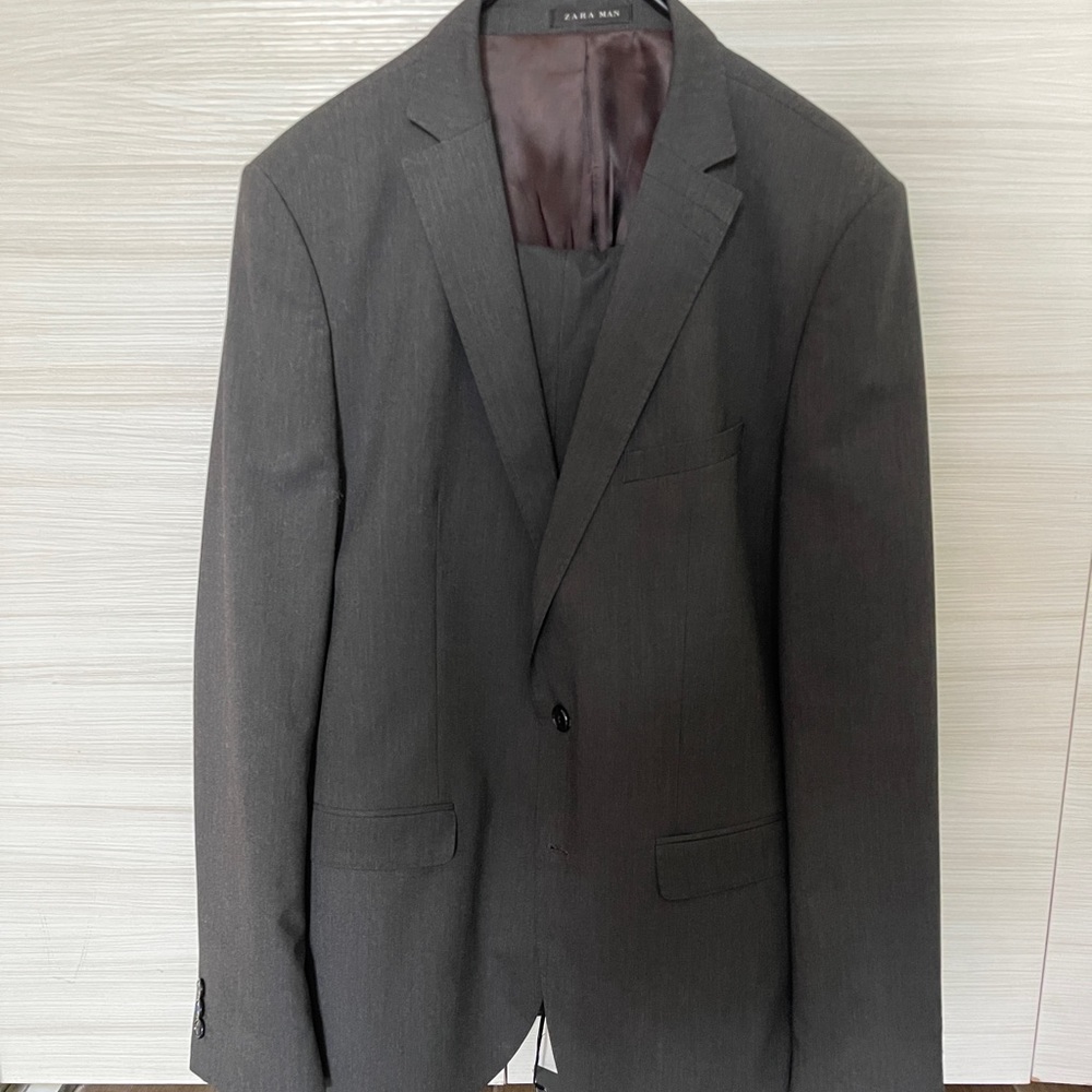 Zara Dark Grey Suit